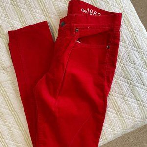 Gap 6R Red Pants